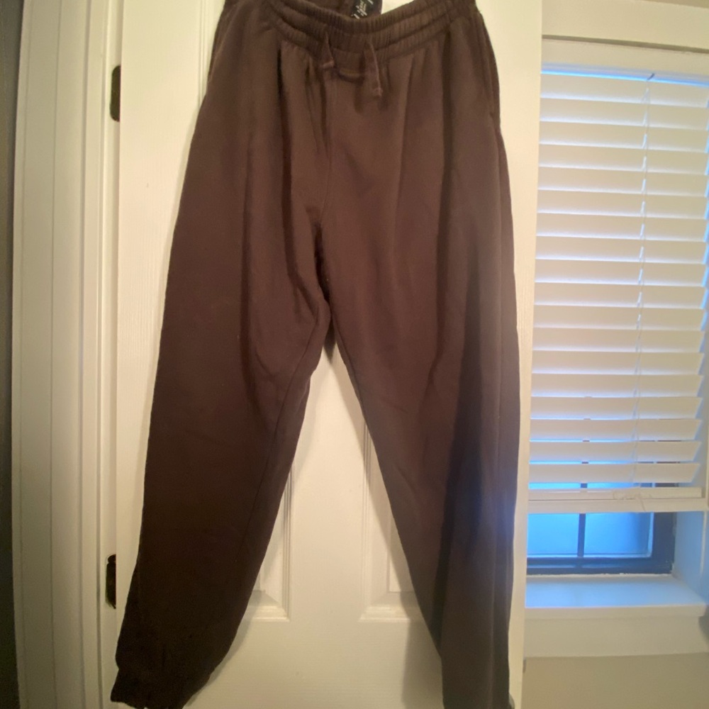 Men's Brown Jogger Pants H&M Size XL